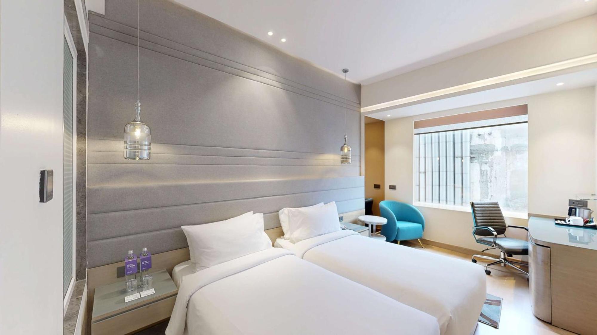 فندق Radisson Blu Towers Kaushambi Delhi Ncr غازي أباد المظهر الخارجي الصورة Deluxe Room